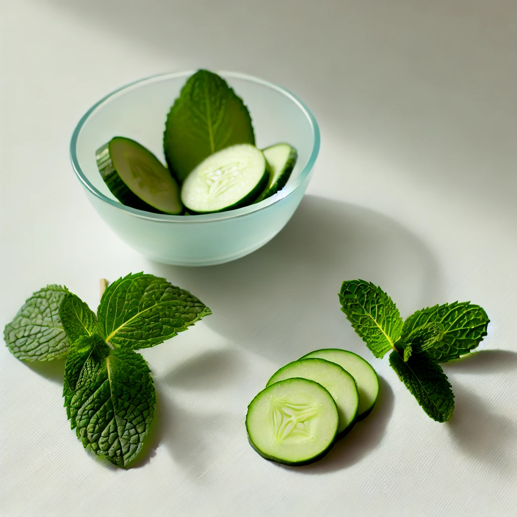 mint cucumber mask